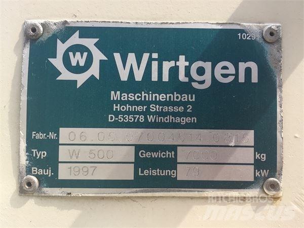 Wirtgen W500 Asfalta dzesēšanas iekārtas