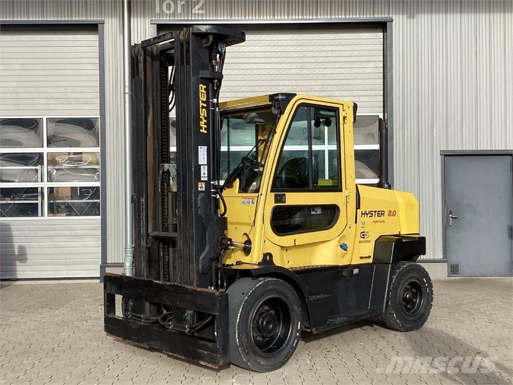 Hyster H8.0FTS/6 Tehnika ar dīzeļa dzinēju