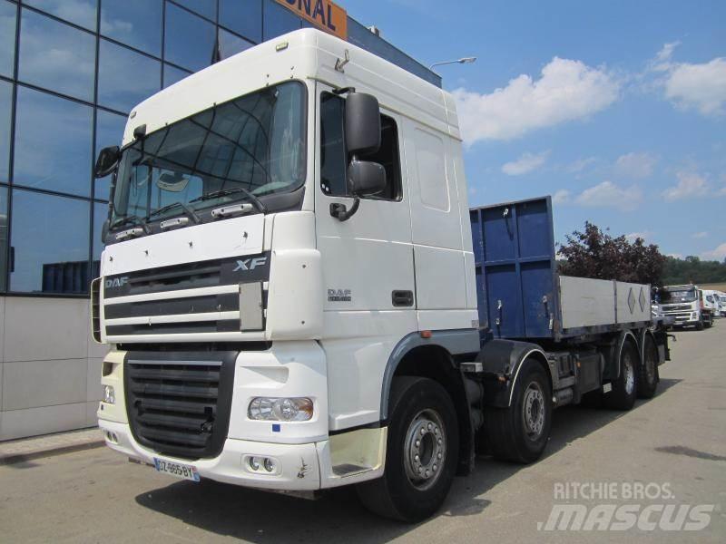 DAF XF105 460 Platformas/izkraušana no sāniem