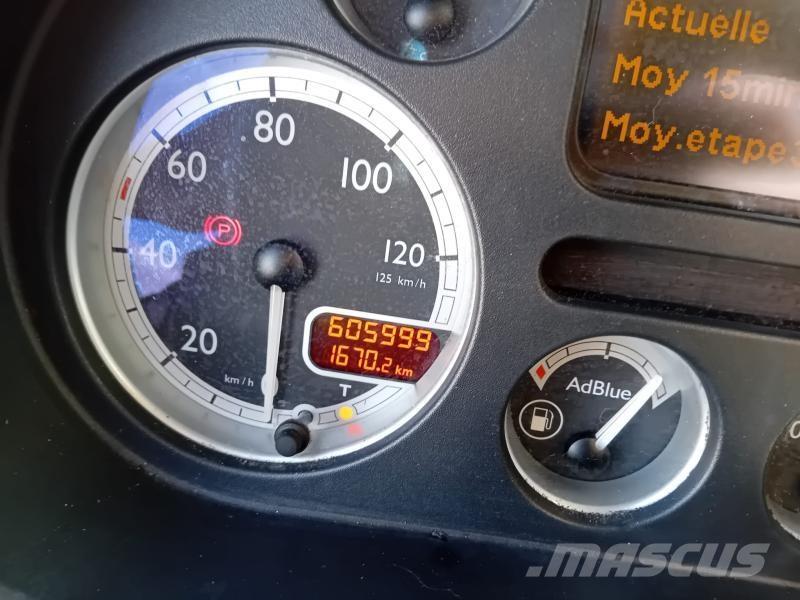DAF XF105 460 Platformas/izkraušana no sāniem