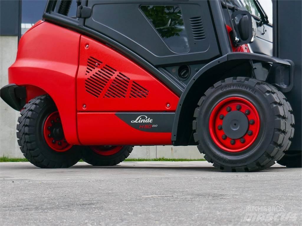 Linde H 50-02/600 Tehnika ar dīzeļa dzinēju