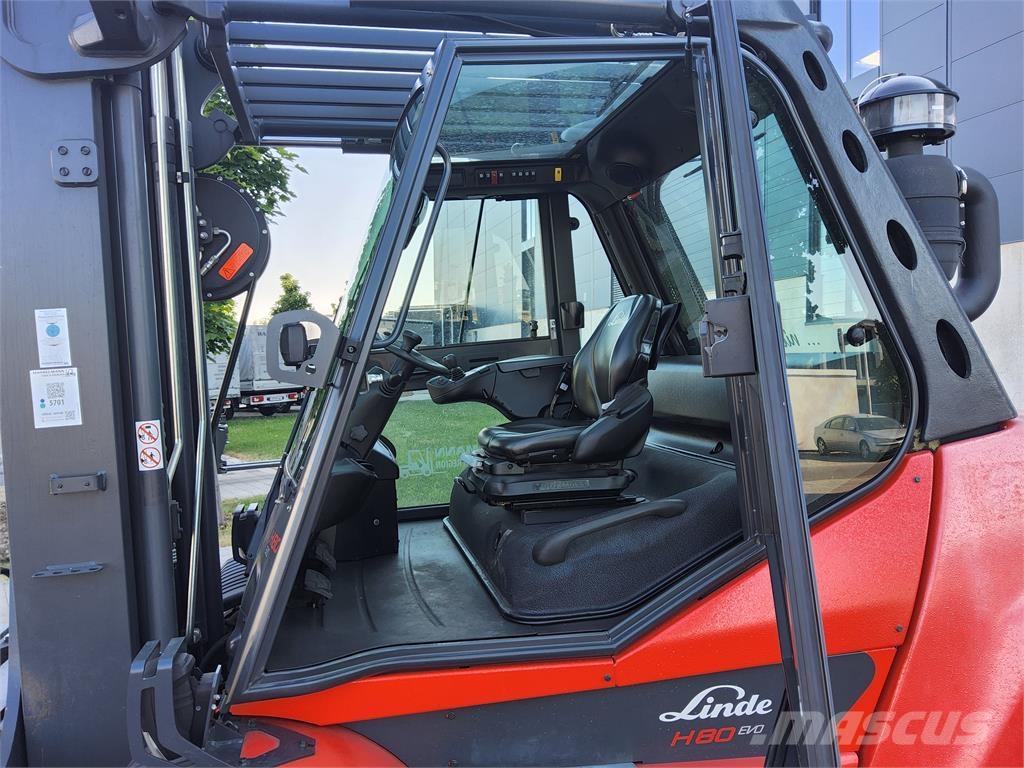 Linde H 80D-03/900 Tehnika ar dīzeļa dzinēju