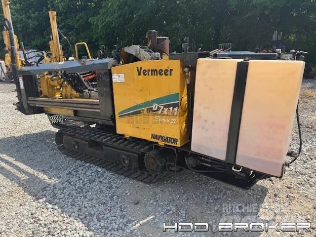 Vermeer D7x11 Series II Horizontālā virziena urbšanas iekārtas