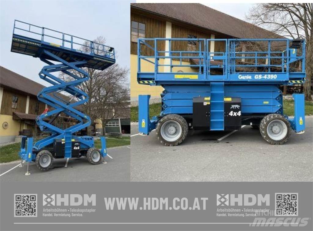 Genie GS-4390RT Šķerveida pacēlāji