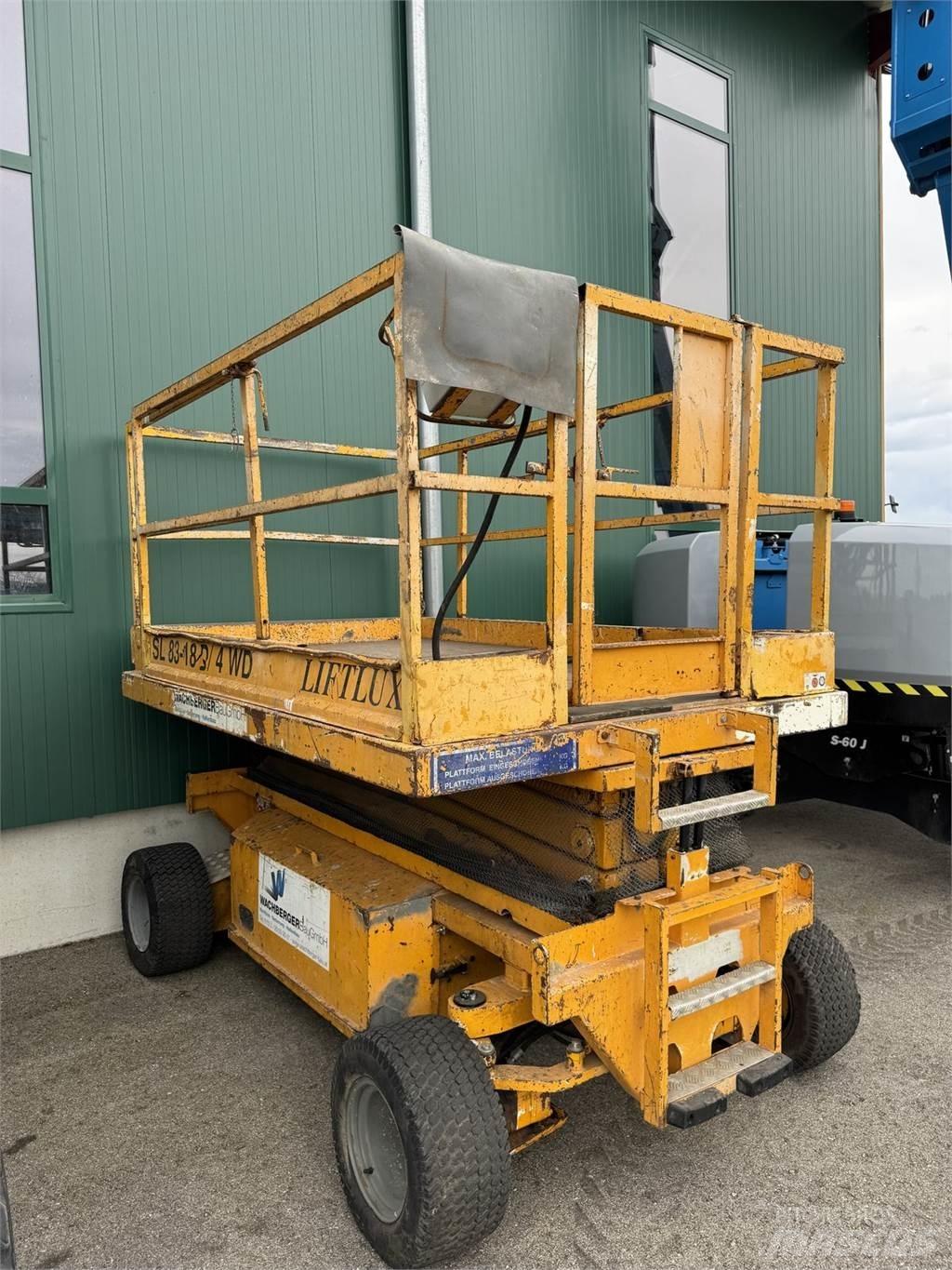 Liftlux SL83-18D/4WD Šķerveida pacēlāji