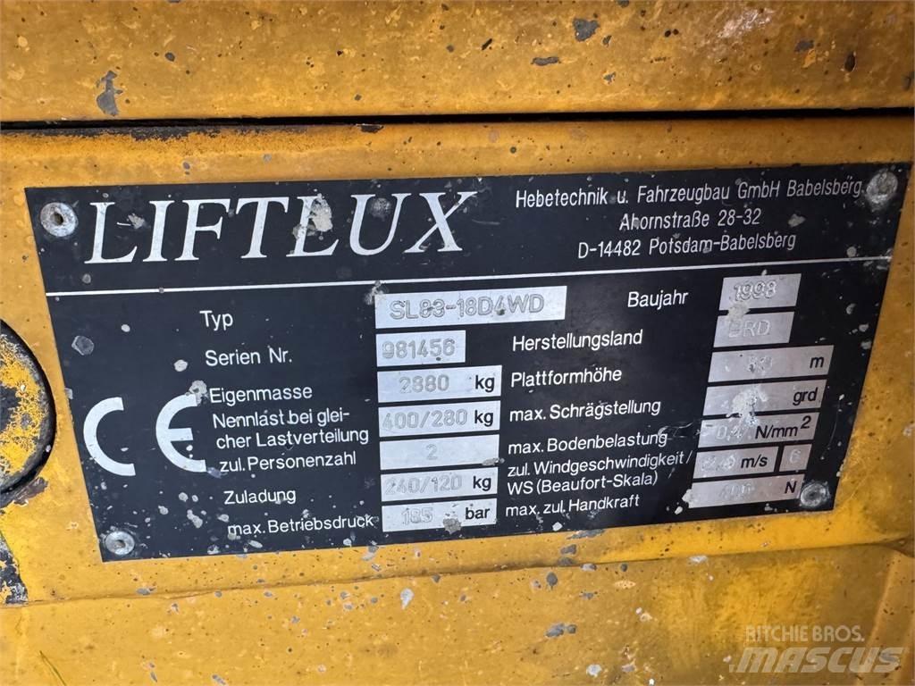 Liftlux SL83-18D/4WD Šķerveida pacēlāji
