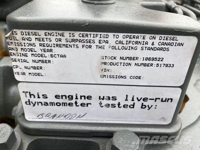 Cummins 6CT8.3 Dzinēji
