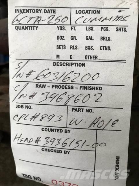 Cummins 6CTA 8.3 Dzinēji