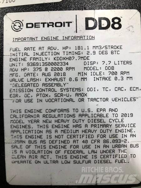 Detroit DD8 Dzinēji