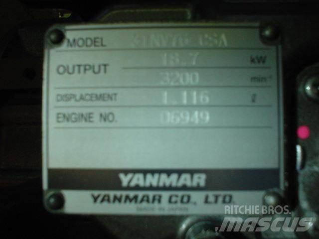 Yanmar 3TNV76-CSA Dzinēji