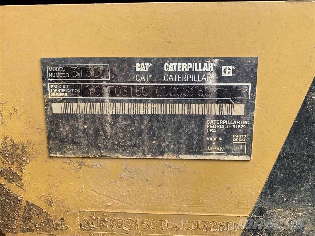 CAT 315CL Būvniecība- Citi