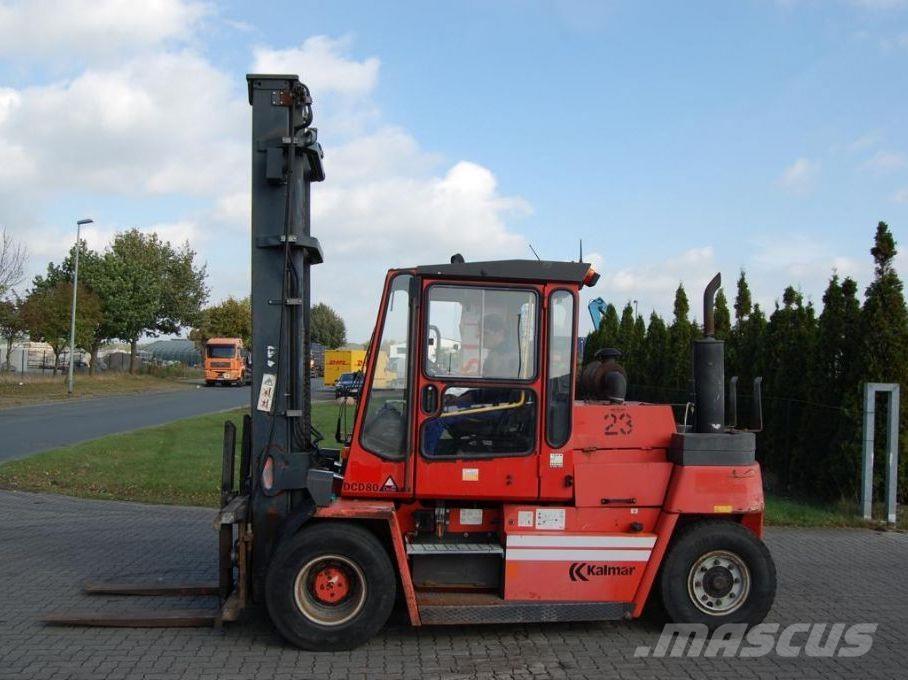 Kalmar DCD80-6 Tehnika ar dīzeļa dzinēju