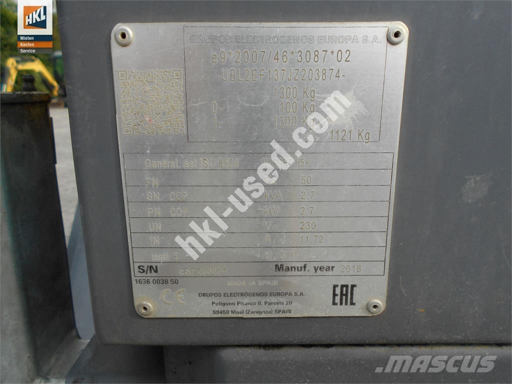 Atlas Copco HILIGHT V5+ Gaismas torņi
