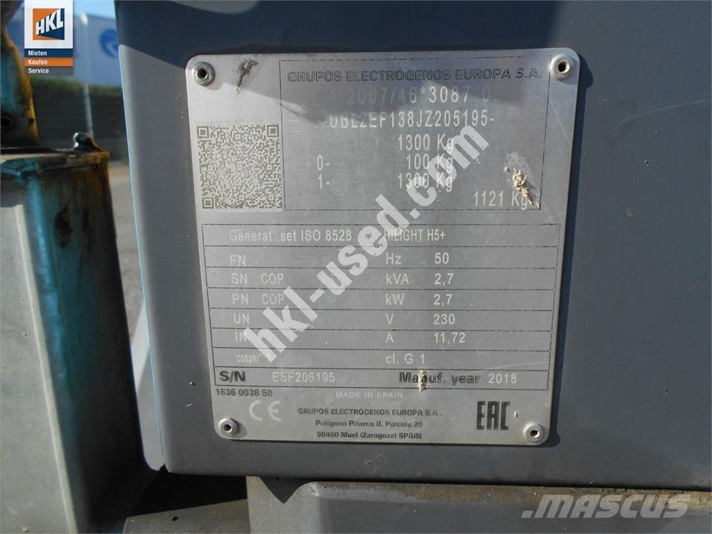 Atlas Copco HILIGHT V5+ Gaismas torņi