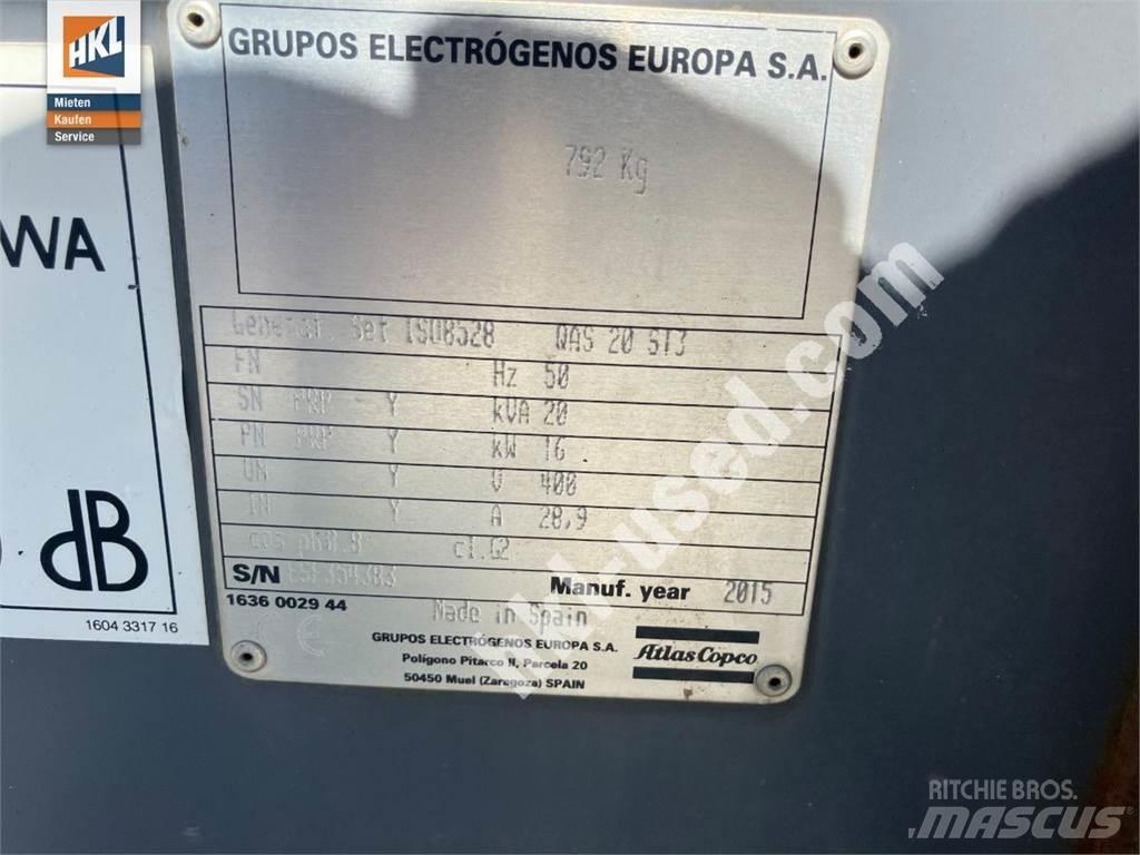 Atlas Copco QAS20 KDS Gaismas torņi