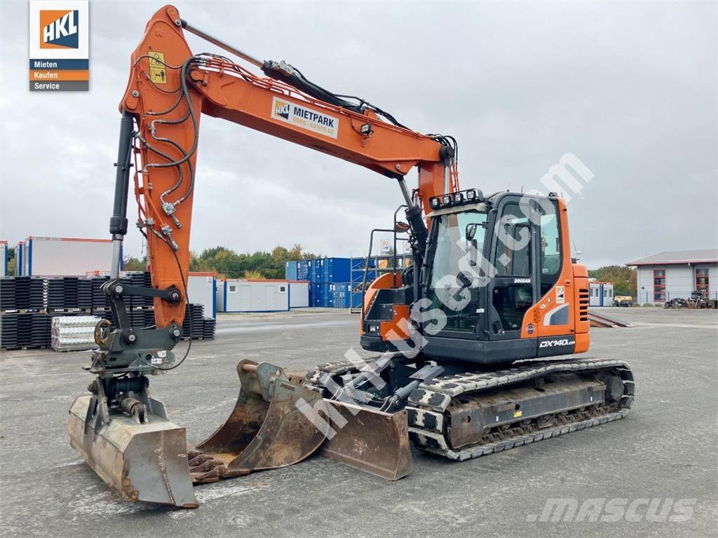 Doosan DX 140 LCR-5 Kāpurķēžu ekskavatori