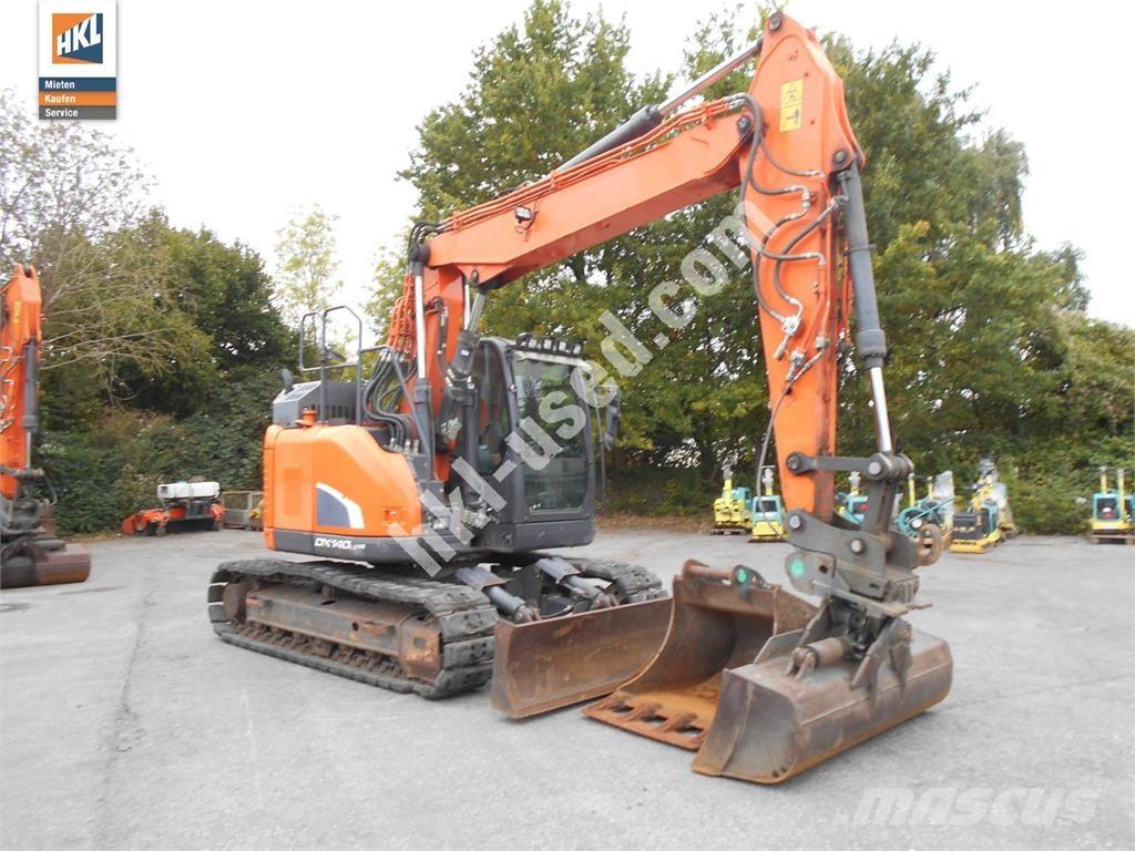 Doosan DX 140 LCR-5 Kāpurķēžu ekskavatori