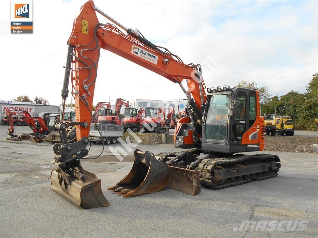 Doosan DX 140 LCR-5 Kāpurķēžu ekskavatori