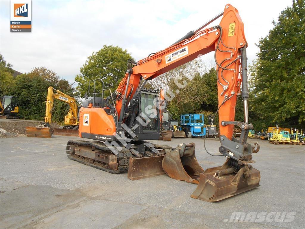 Doosan DX 140 LCR-5 Kāpurķēžu ekskavatori