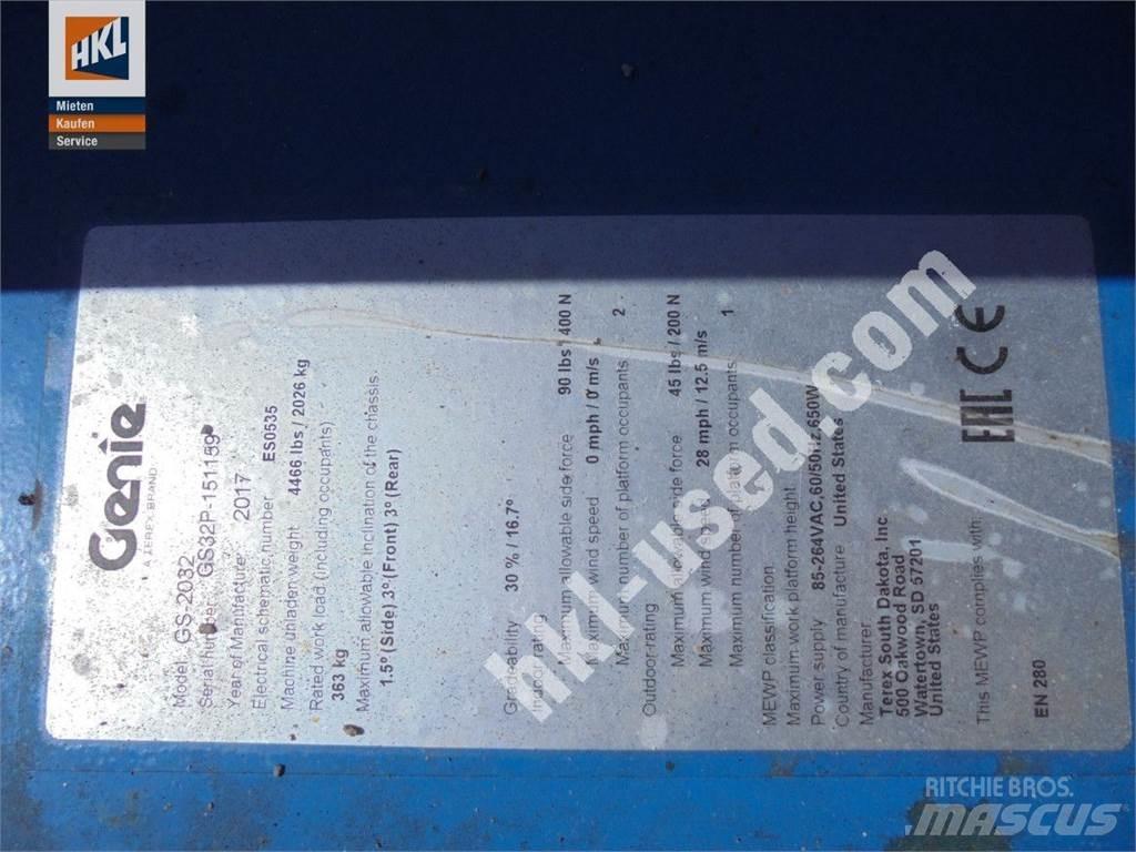 Genie GS 2032 Būvniecība- Citi