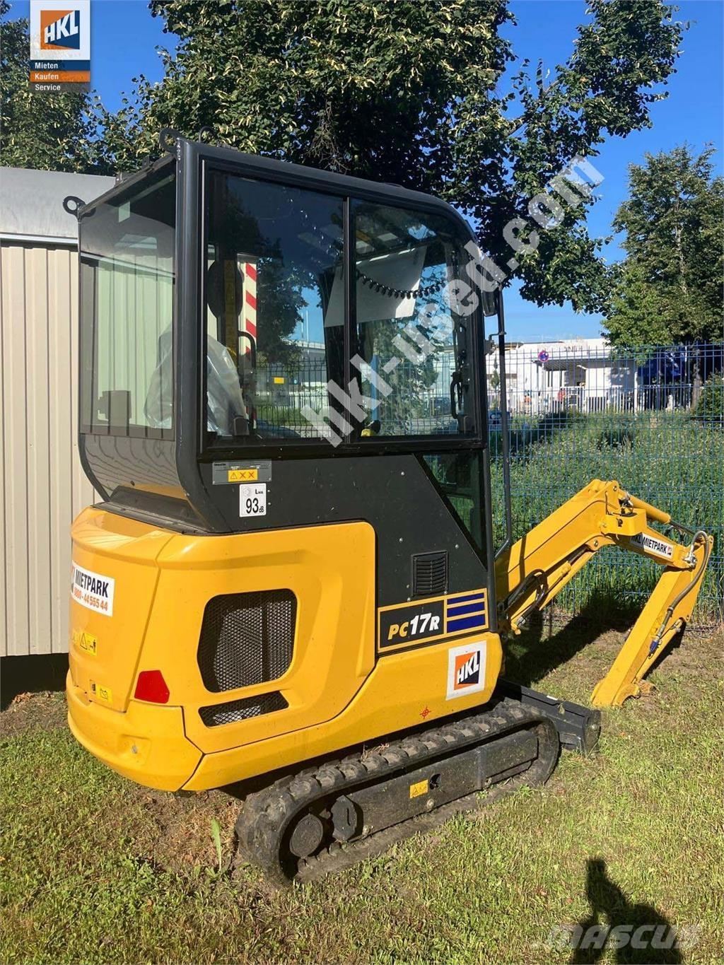 Komatsu PC 17 R-5 Mini ekskavatori < 7 t