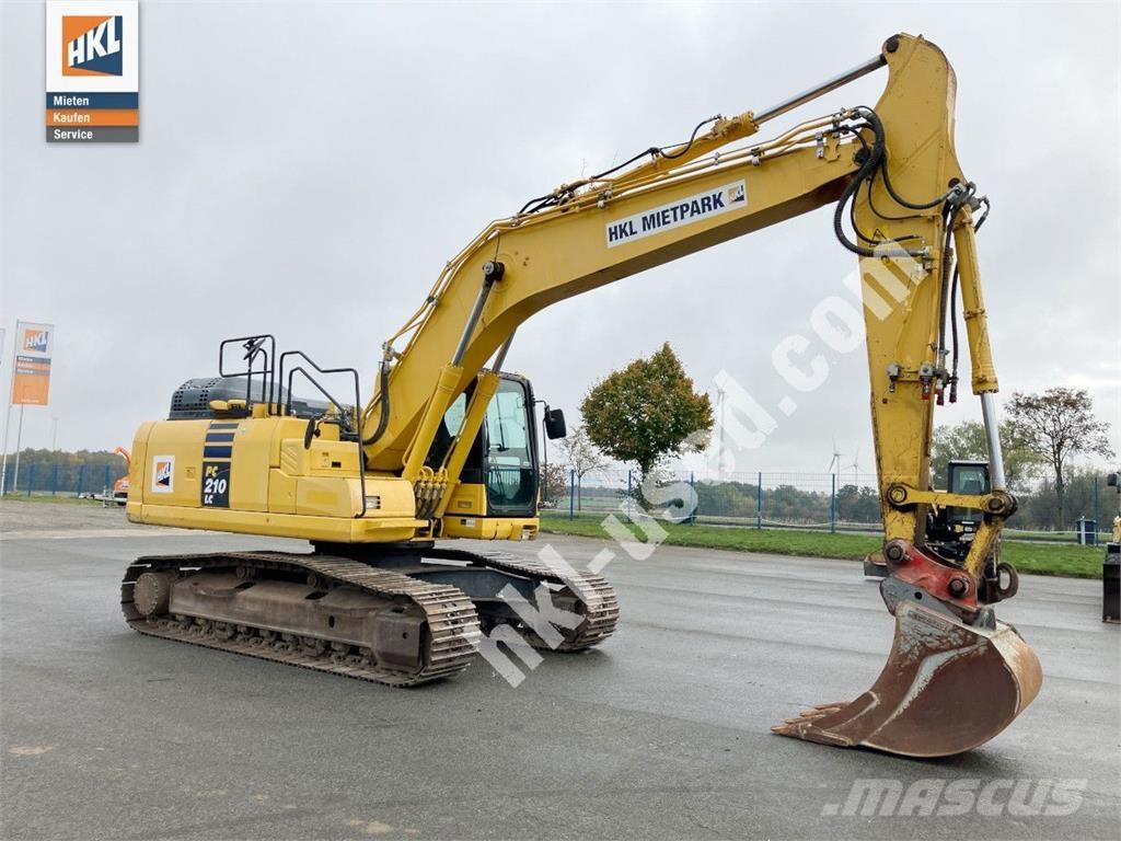 Komatsu PC 210 LC-11 Kāpurķēžu ekskavatori