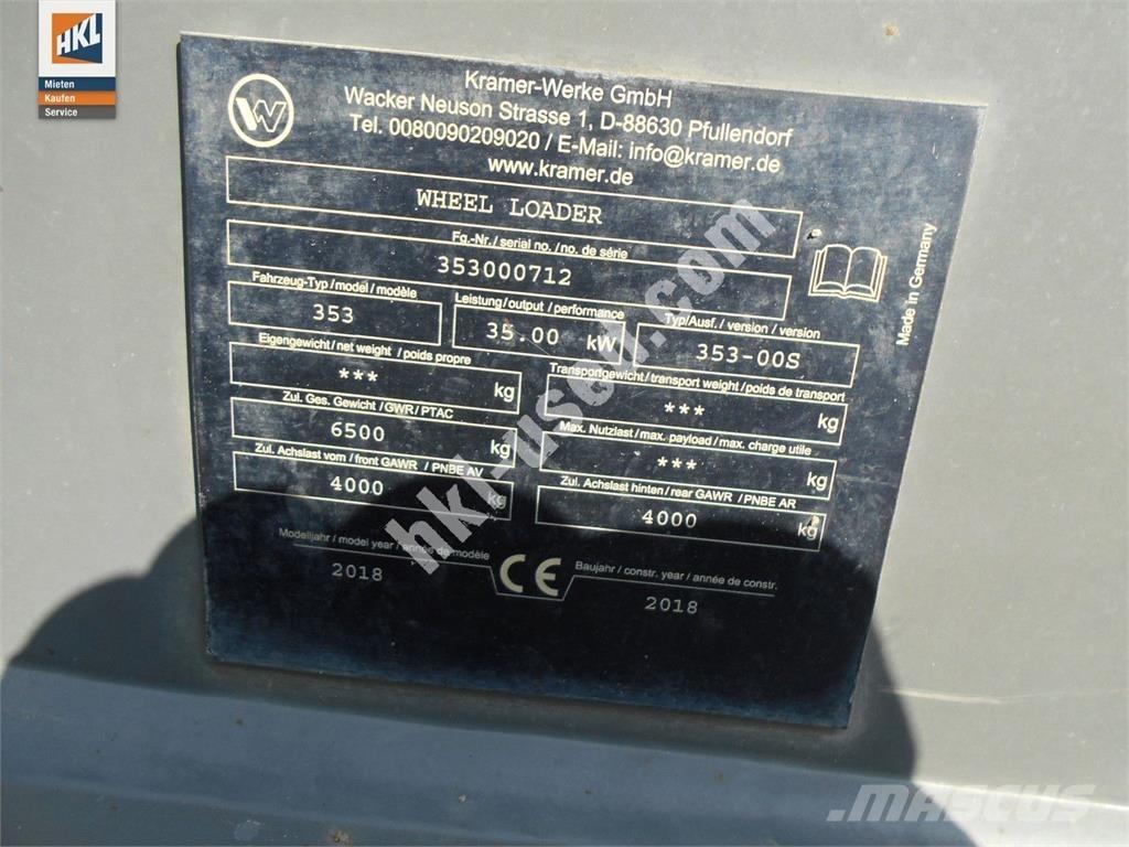 Kramer 5075 Iekrāvēji uz riteņiem