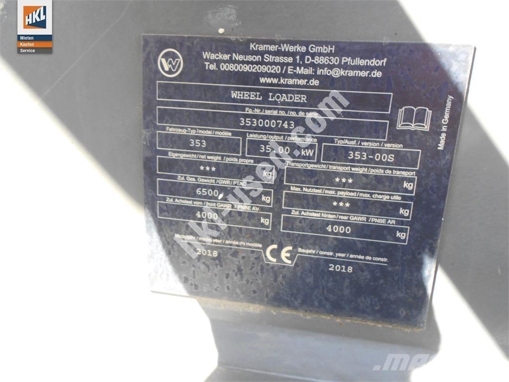 Kramer 5075 Iekrāvēji uz riteņiem