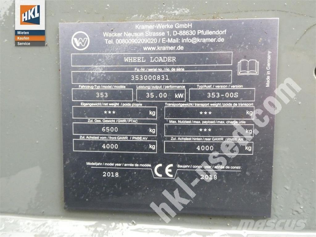Kramer 5075 Iekrāvēji uz riteņiem
