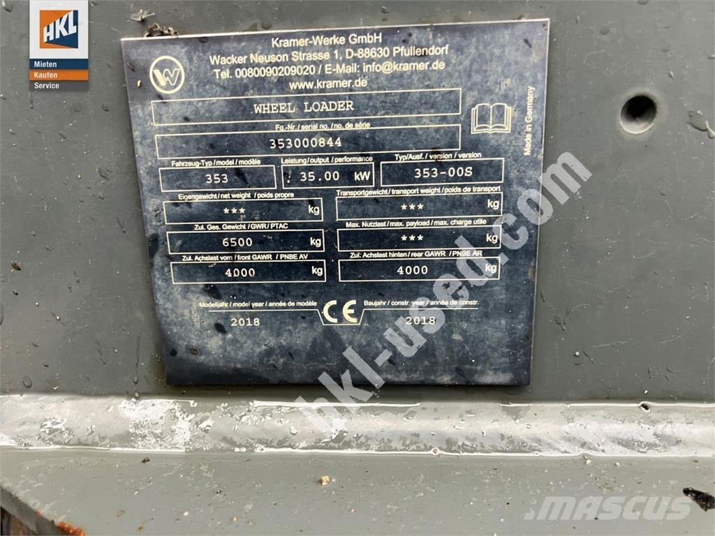 Kramer 5075 Iekrāvēji uz riteņiem