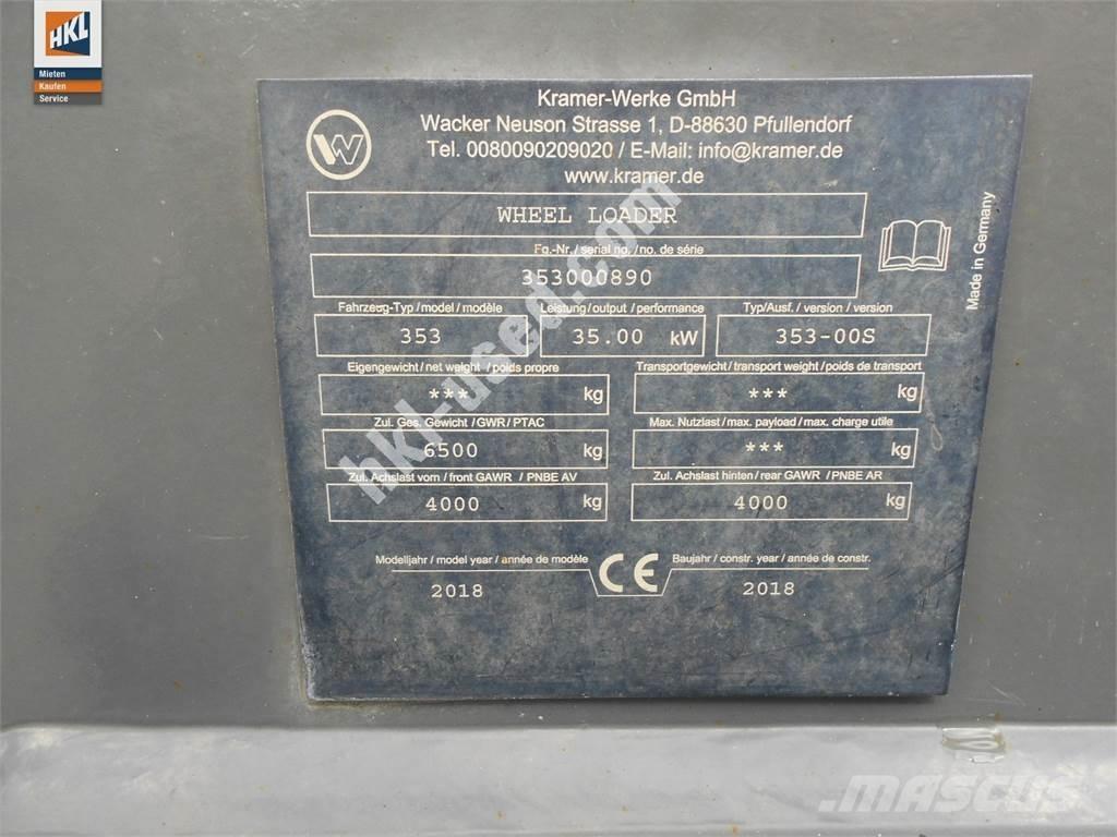 Kramer 5075 Iekrāvēji uz riteņiem