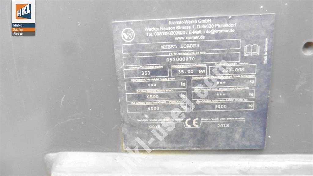 Kramer 5075 Iekrāvēji uz riteņiem