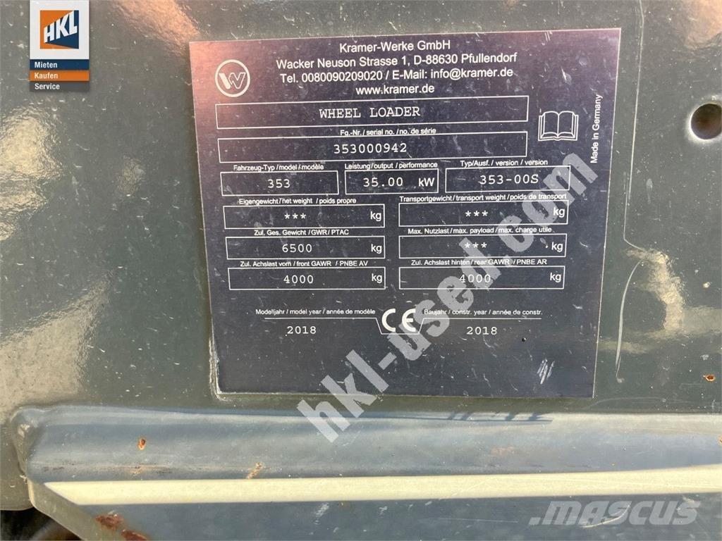 Kramer 5075 Iekrāvēji uz riteņiem