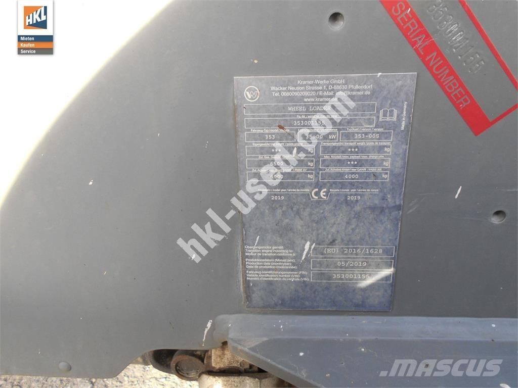 Kramer 5075 Iekrāvēji uz riteņiem