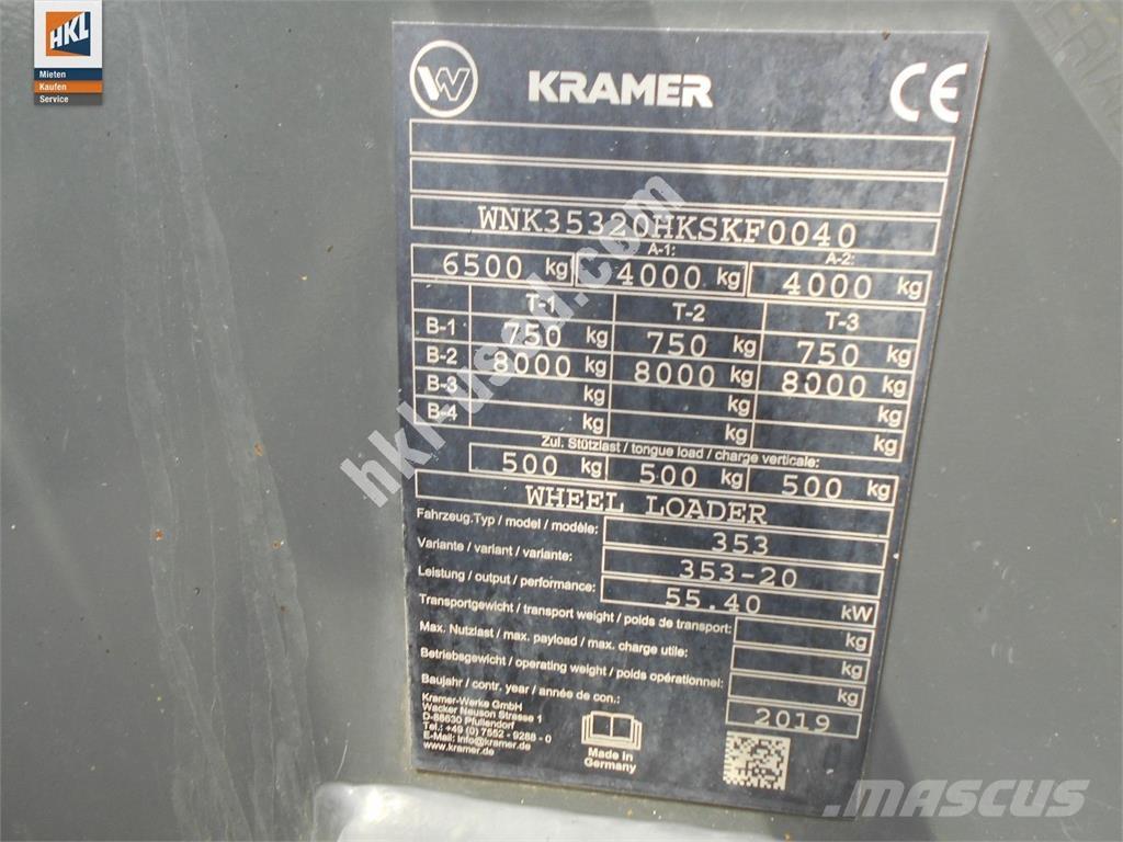 Kramer 5075 Iekrāvēji uz riteņiem