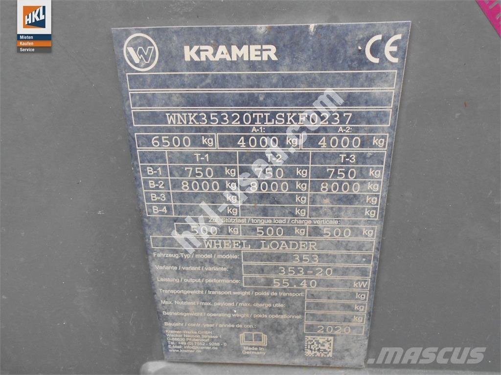 Kramer 5075 Iekrāvēji uz riteņiem