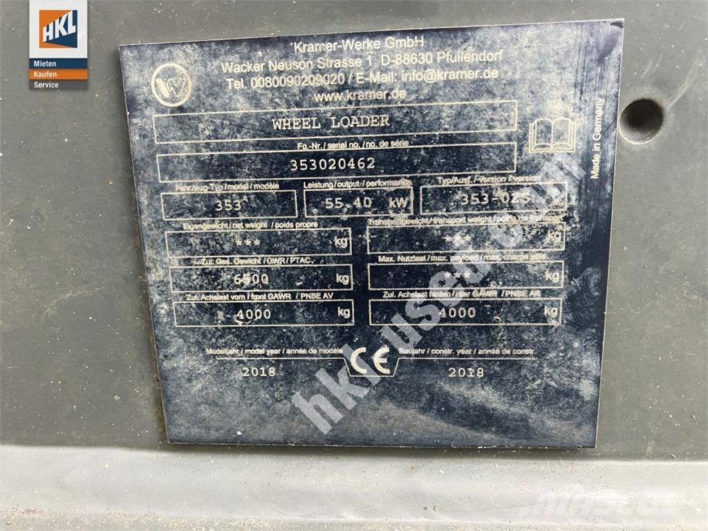 Kramer 5095 Iekrāvēji uz riteņiem