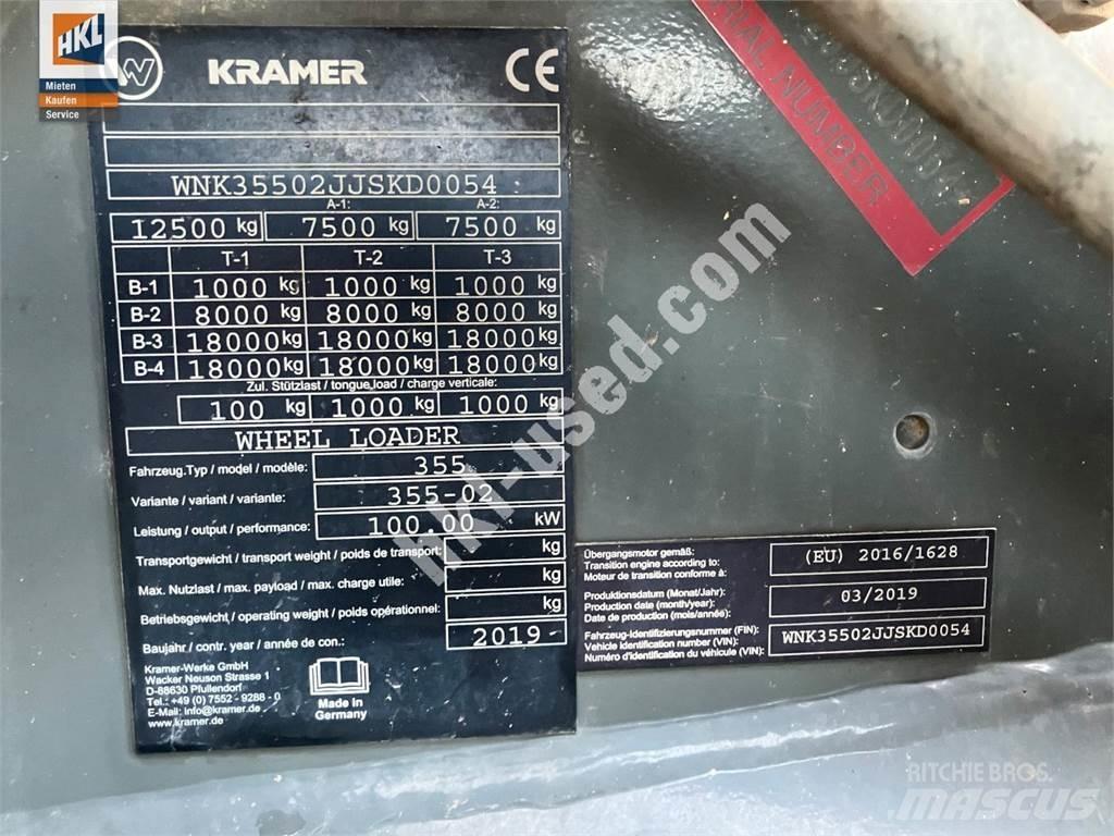 Kramer 8155 Iekrāvēji uz riteņiem