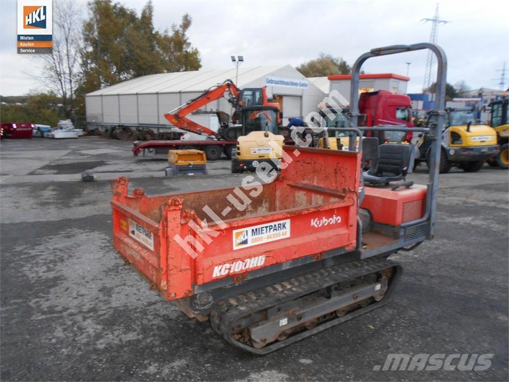 Kubota KC 100 HD Mini pašizgāzēji
