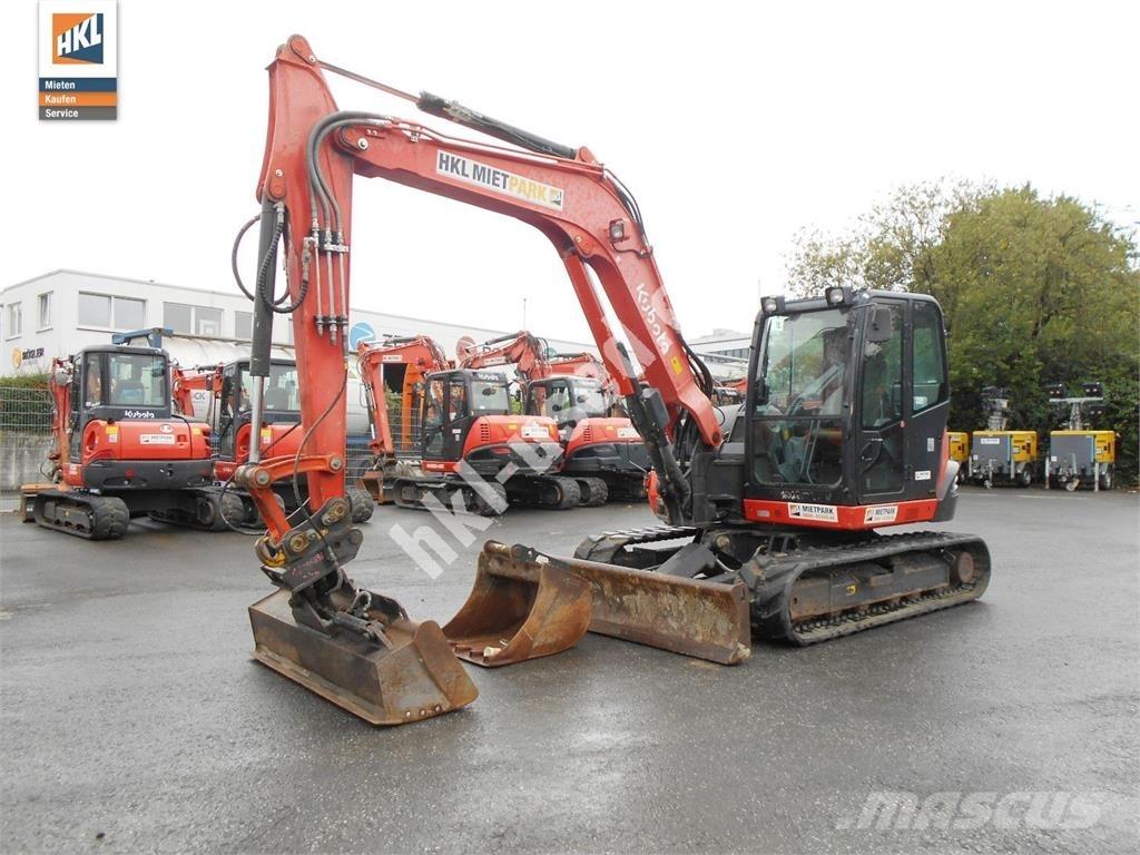 Kubota KX 080-4 Mini ekskavatori < 7 t