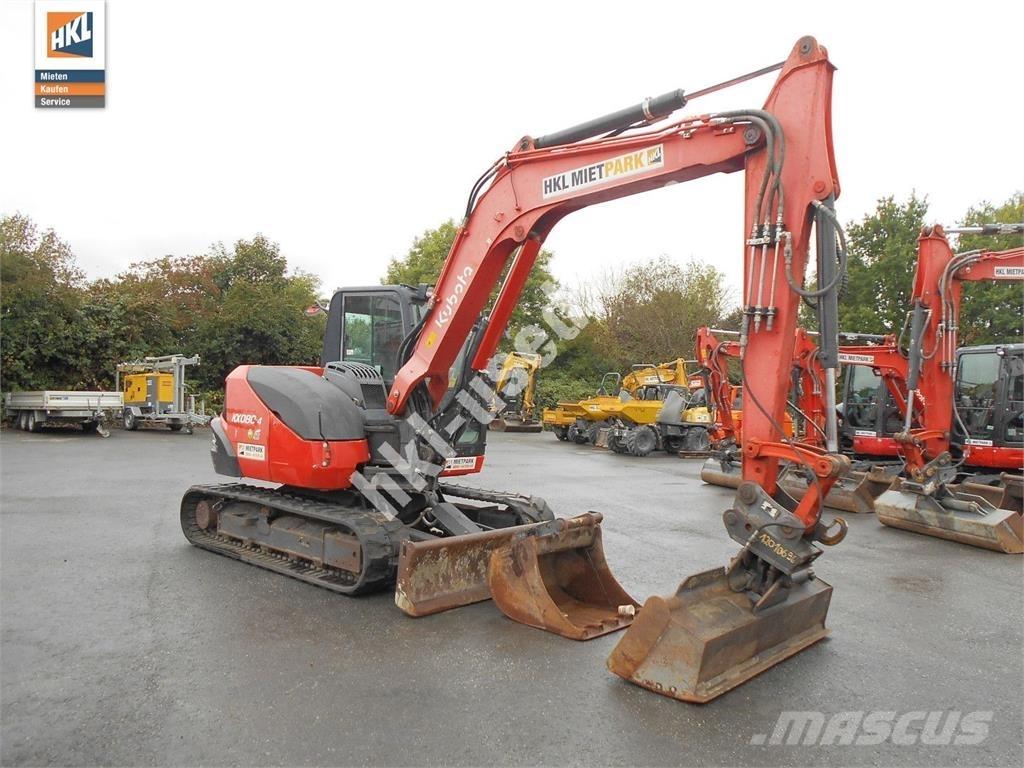 Kubota KX 080-4 Mini ekskavatori < 7 t