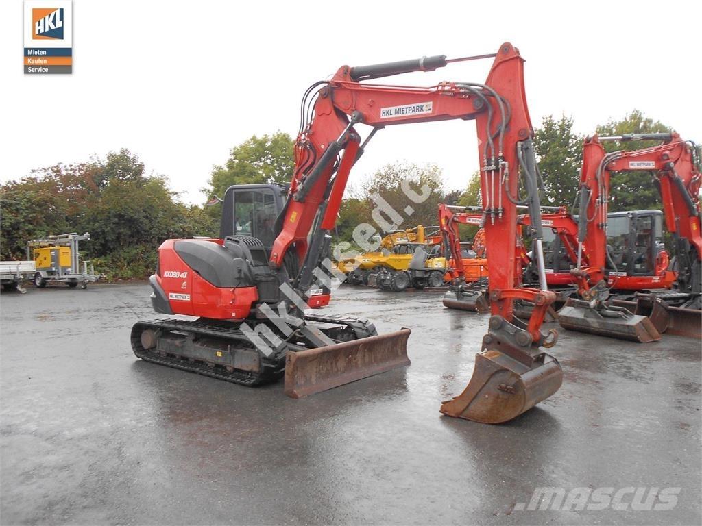 Kubota KX 080-4 Mini ekskavatori < 7 t