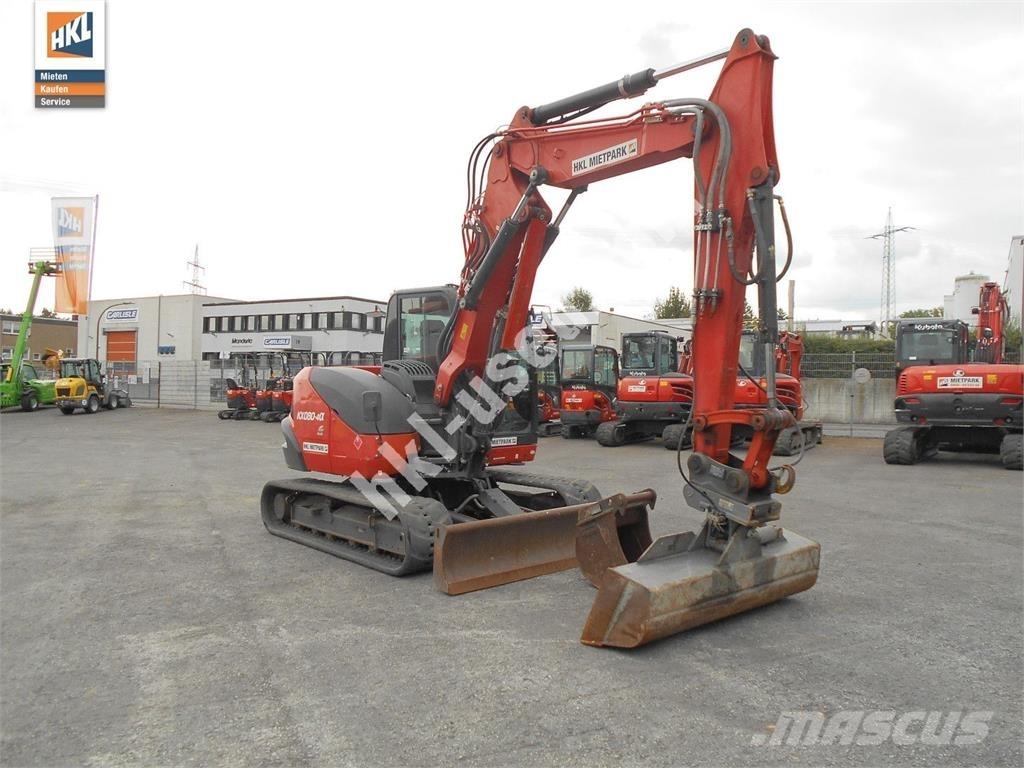 Kubota KX 080-4 Mini ekskavatori < 7 t