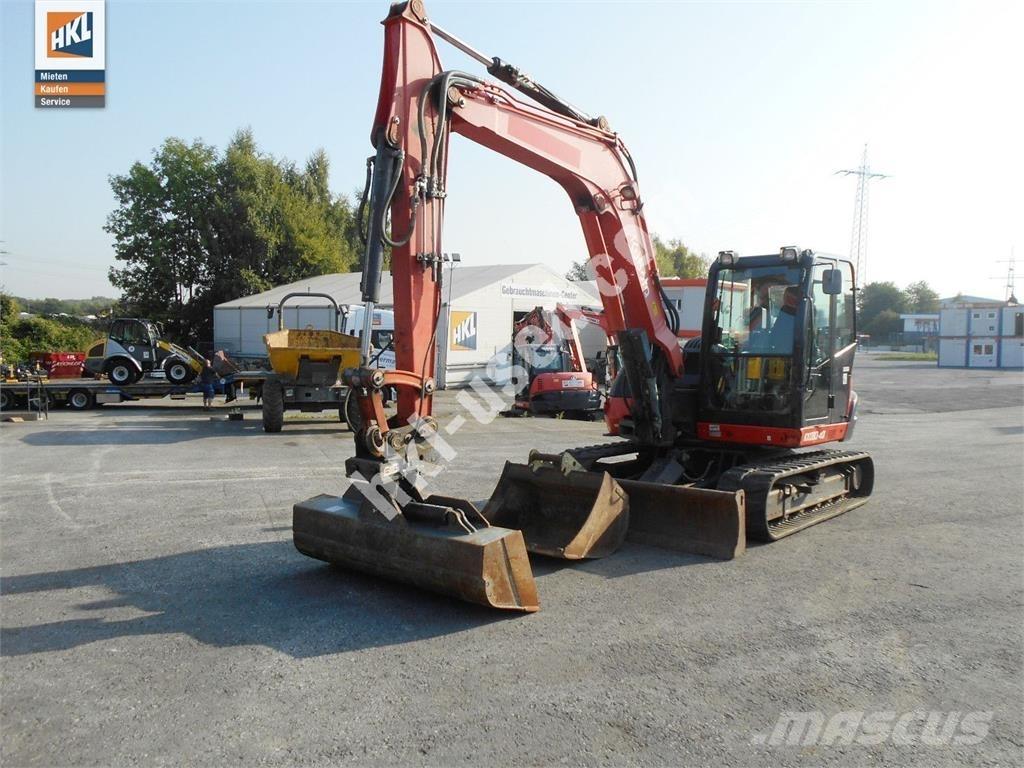 Kubota KX 080-4 Mini ekskavatori < 7 t