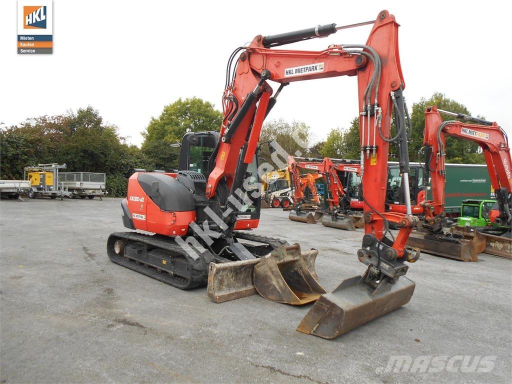 Kubota KX 080-4 Mini ekskavatori < 7 t