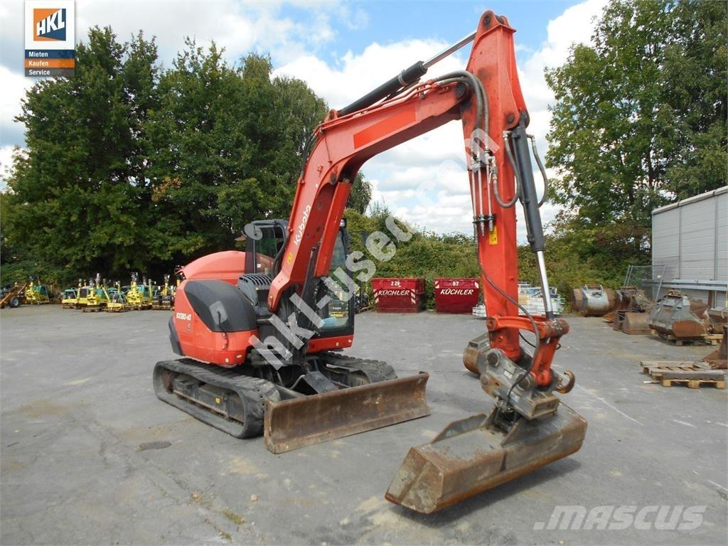 Kubota KX 080-4 Mini ekskavatori < 7 t