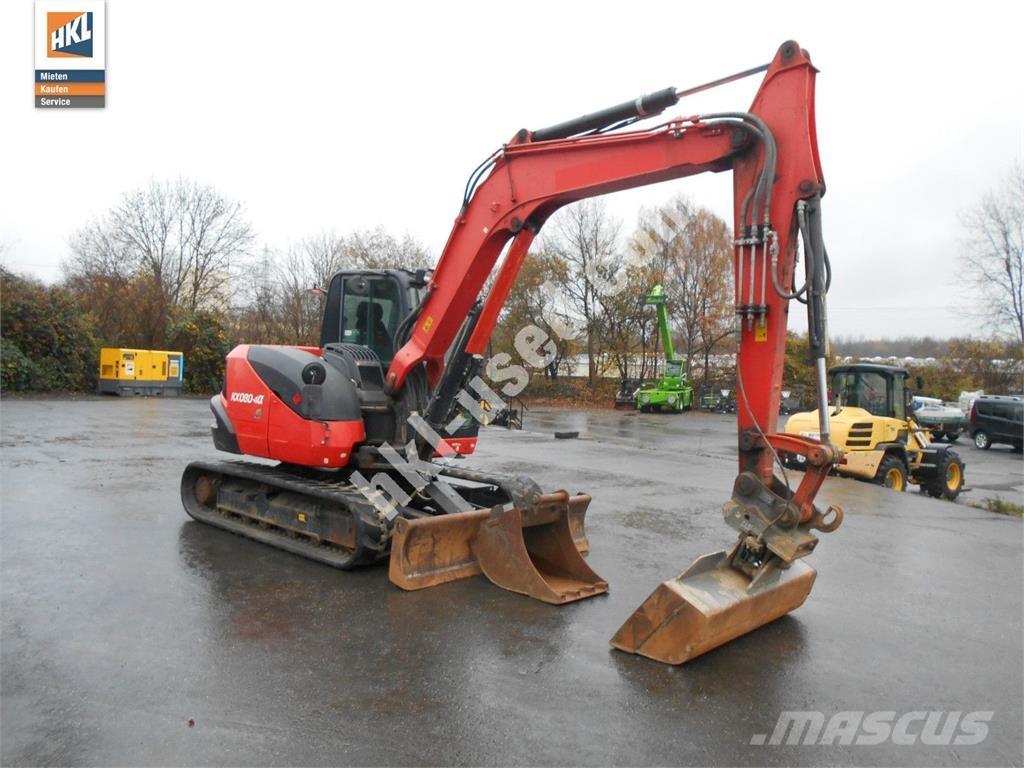 Kubota KX 080-4 Mini ekskavatori < 7 t