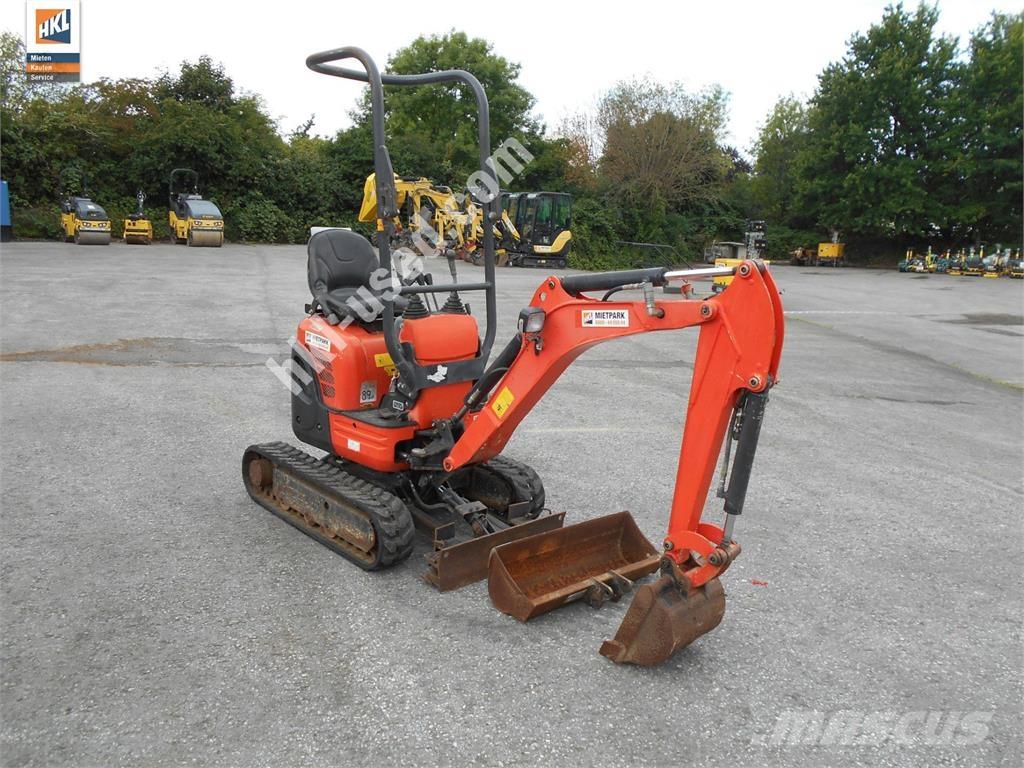 Kubota U 10-3 Mini ekskavatori < 7 t