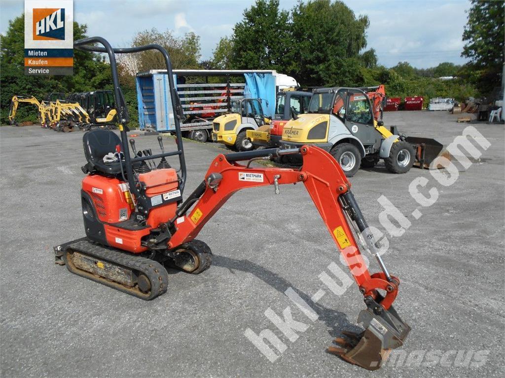 Kubota U 10-3 Mini ekskavatori < 7 t