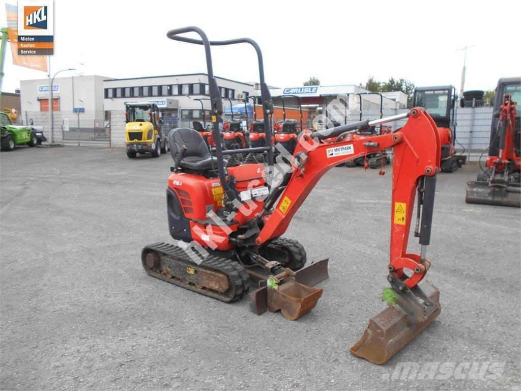 Kubota U 10-3 Mini ekskavatori < 7 t